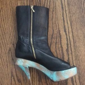 CHANEL High Heel Boots